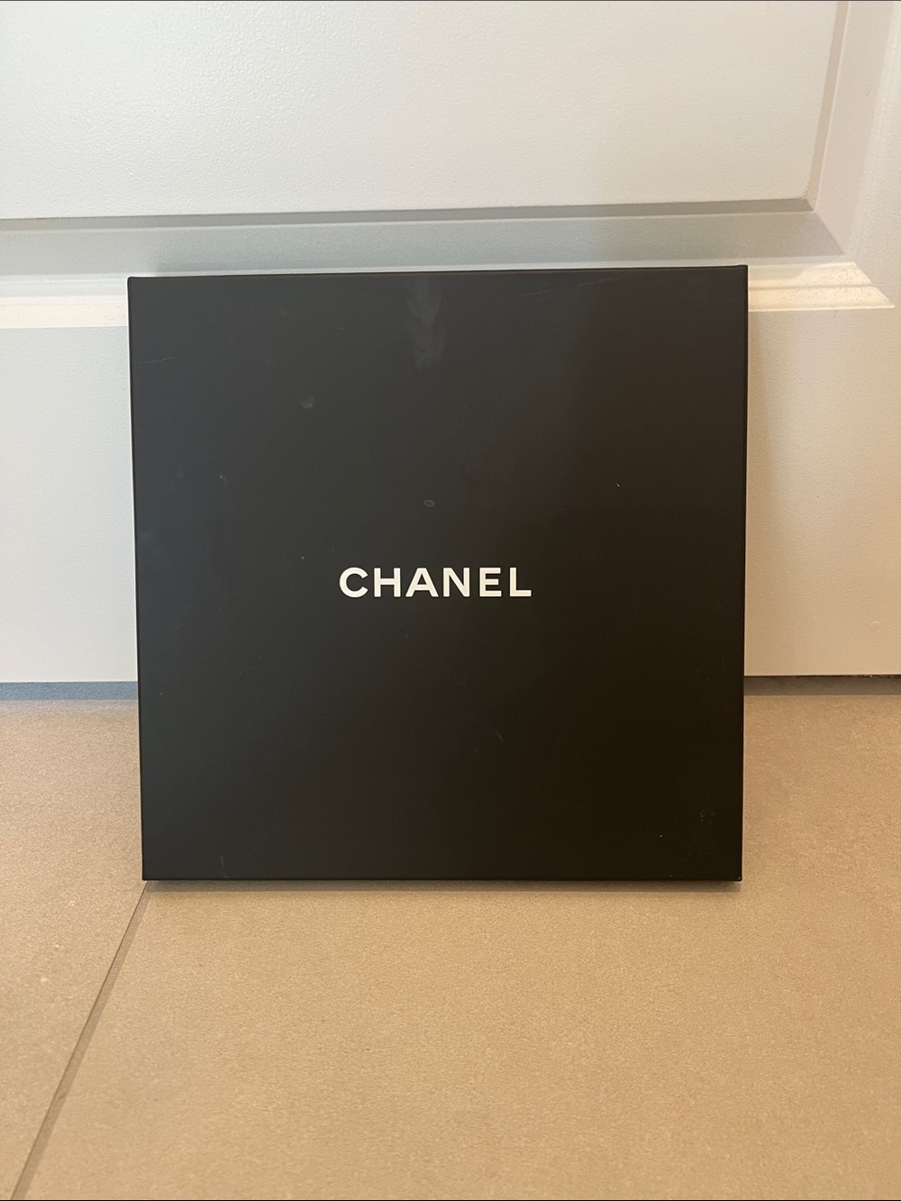 Chanel black gift box